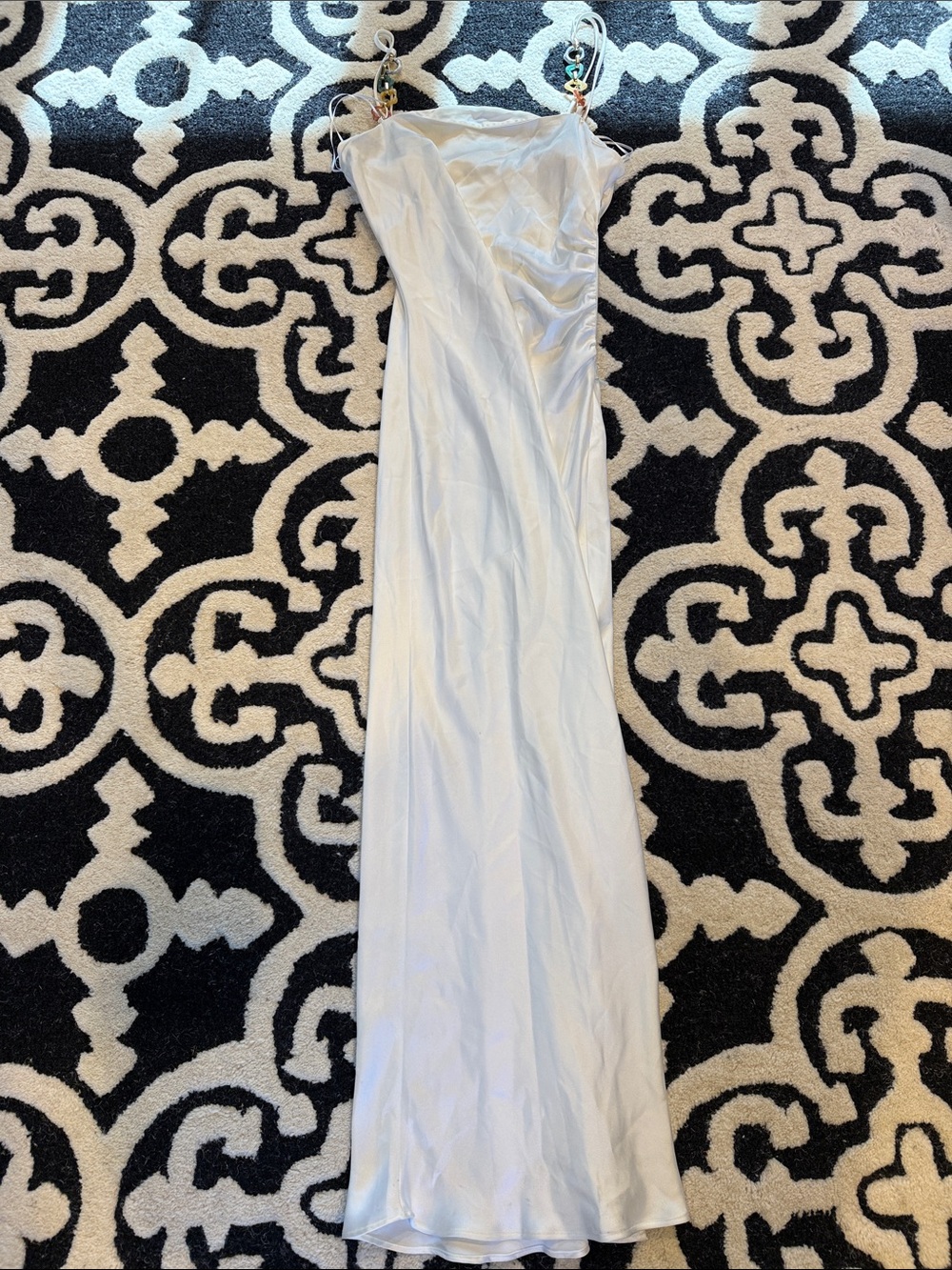 ZARA White Slip Dress with Delicate Straps. NEW w/out tags. MEdium